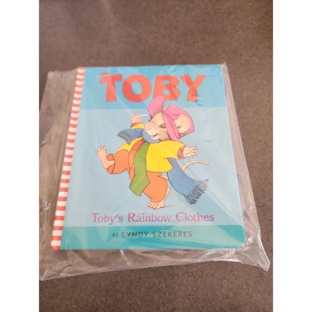 Vintage Toby 2-Book Set Cyndy Szekeres Books Rainbow Marbles